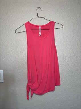 lululemon athletica Pink Tie-Hem Tank